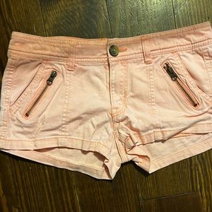 Coral American Eagle Shorts